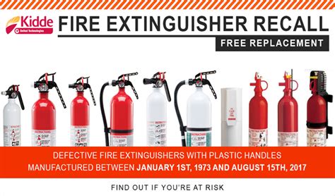 kiddie recall extinguisher won't fit my metal wall bracket|kidde fire extinguisher recall checklist.